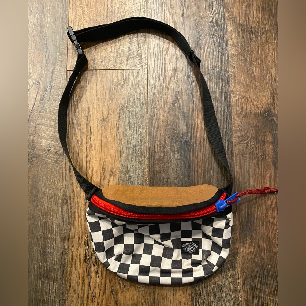 Checkered Fanny Pack/ Crossbody bag